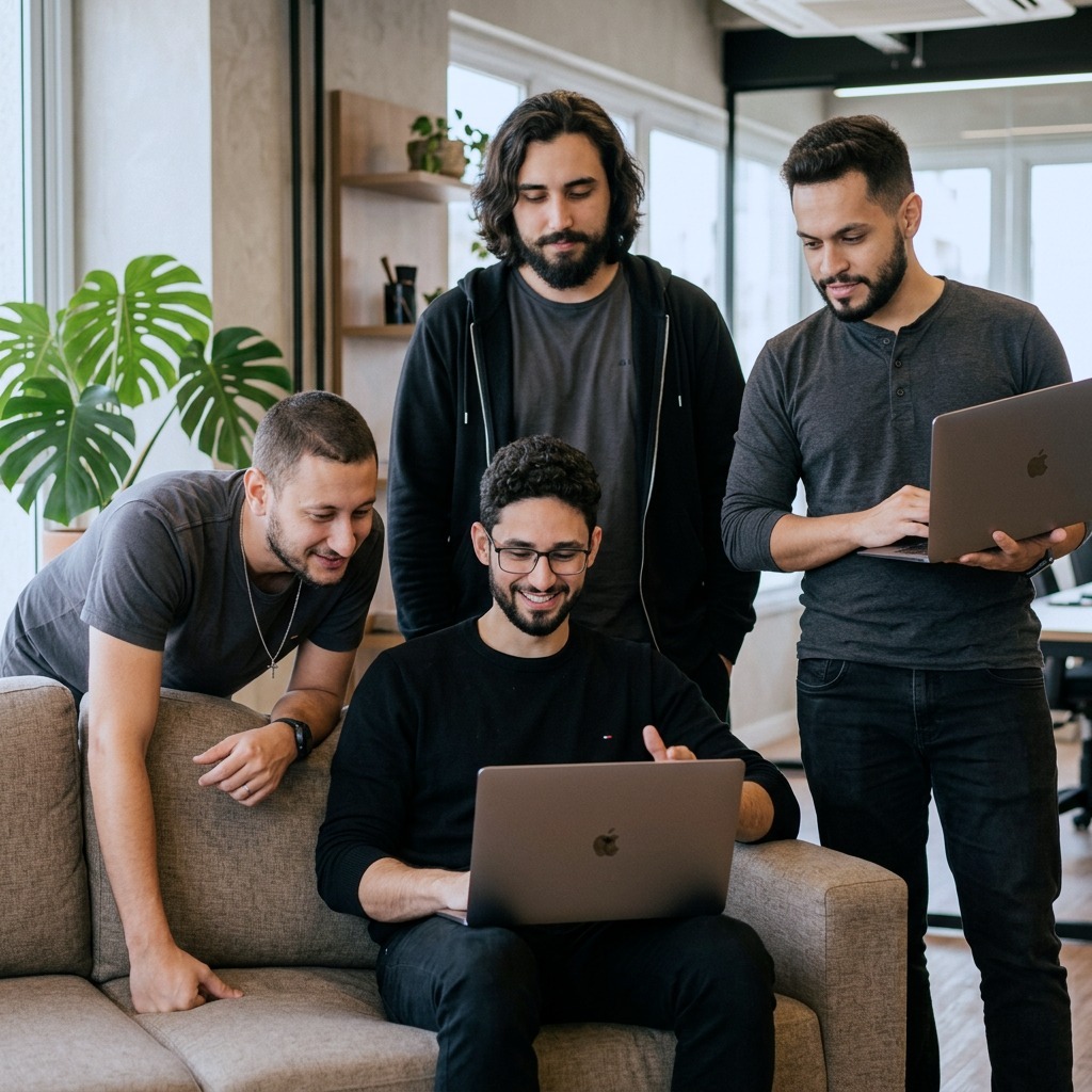 The Palazzio Grow team working together